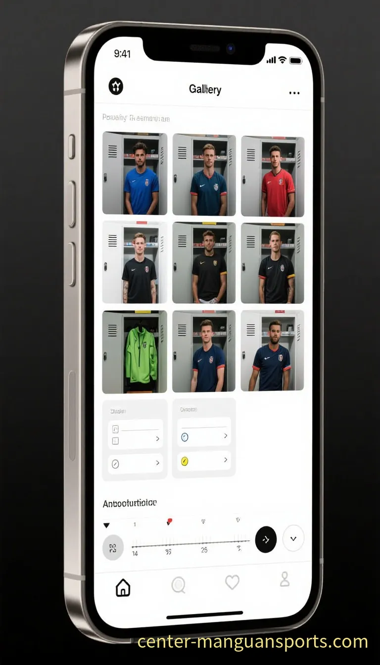 满冠体育 App 赛事资讯体验示意
